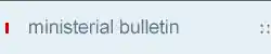 Bulletin-o